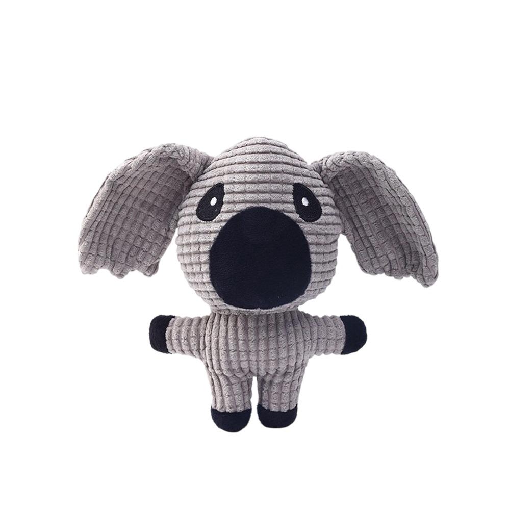 Portable Sounding Doll Dogs Toy Interactive Tooth Cleaning Cats Toy Cartoon Soft Squeaky Toy