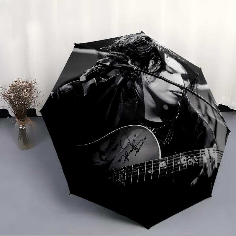 Printed Min YoongiPrinted Folding Umbrella,Outdoor,Leisure,And Travel Umbrella,Durable Umbrella Fabric,Birthday And Holiday Gift