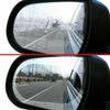 2Pcs Rainproof Car Rearview Mirror Sticker Anti-fog Protective Film Rain Shield