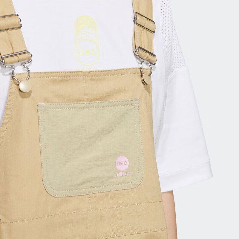 Adidas Women's Casual Overalls Suspender Dress HS6832