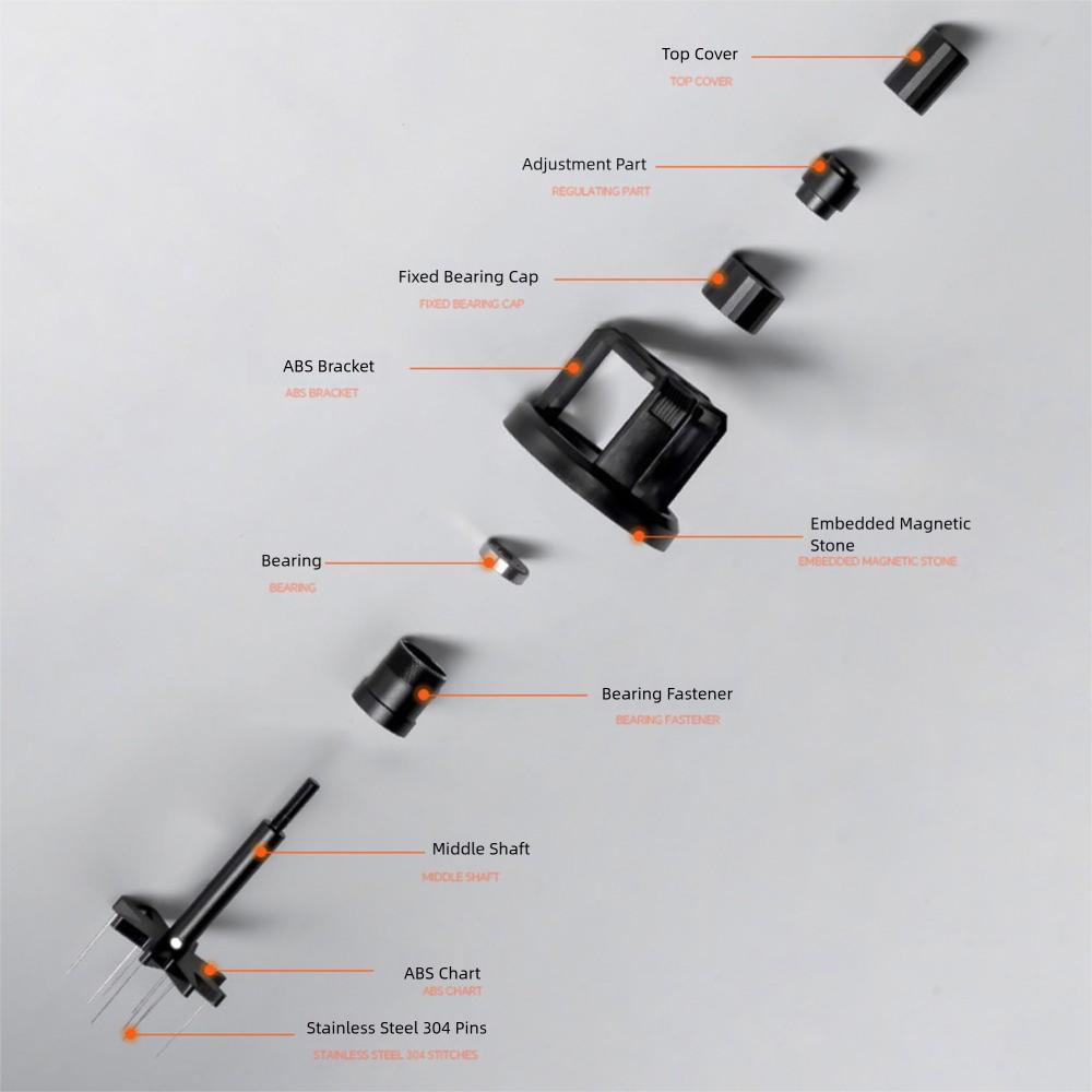 Adjustable Powder Dispenser Rotating Needle Espresso Hand Tamper Barista Tools