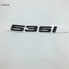 Soarhorse Matt Black for 520i 523i 525i 528i 530i 535i 540i 550i E34 E39 E60 E61 F10 Letter Sticker Emblem Decals