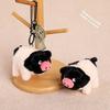 Short Plush Pig Keychain With Sound For Girls And Boys