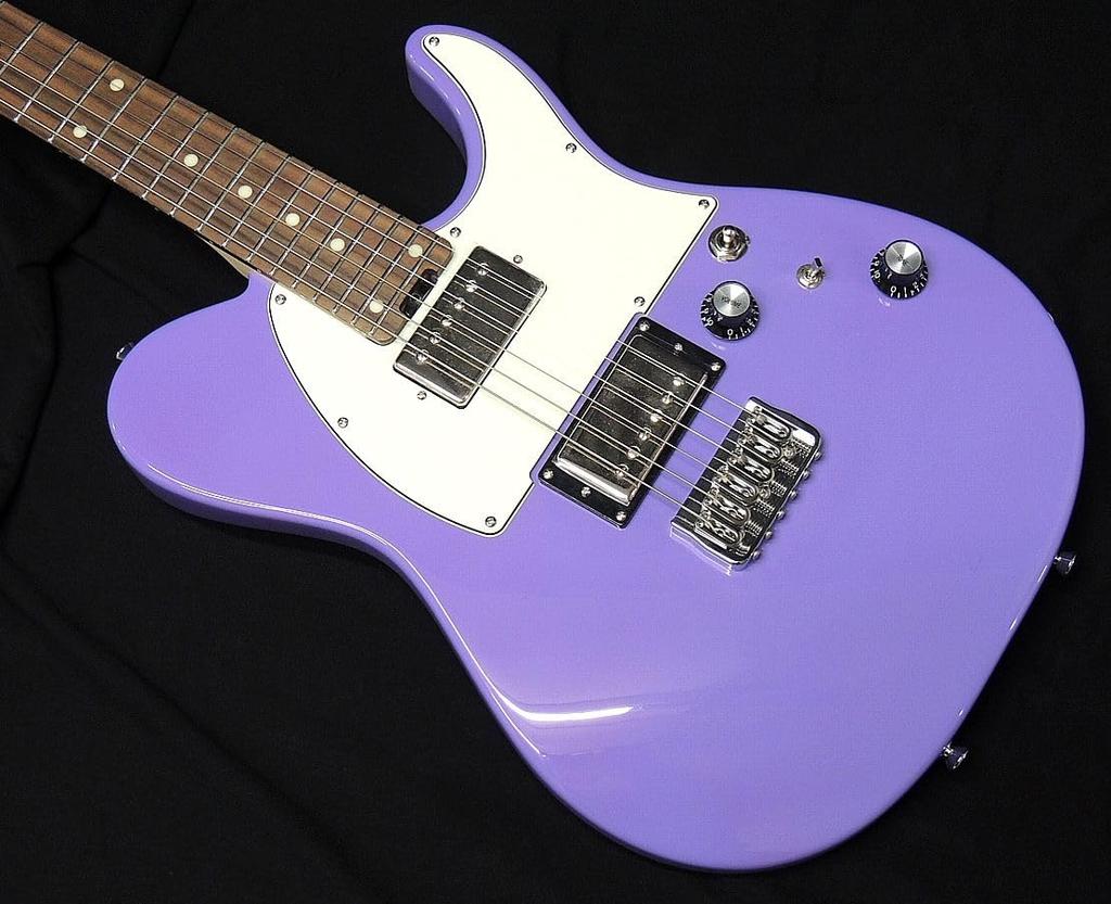 Schecter Very Peri Schecter Telecaster Type Very Peri Purple Electric Guitar Sound Messe 2023 Model KR-24-2H-FXD-MH/VP/R