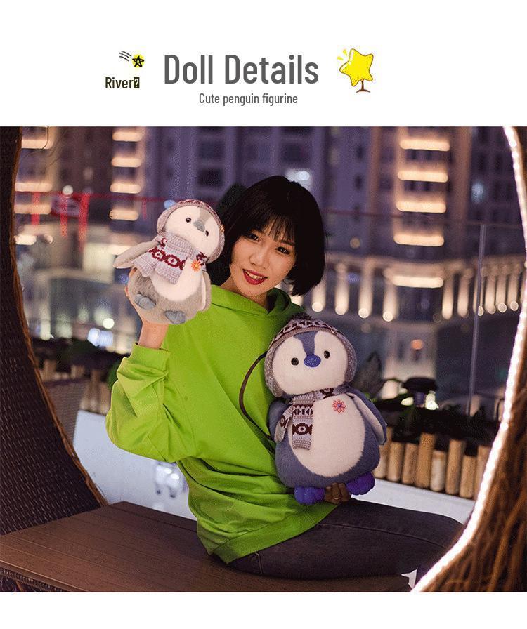 Authentic Little Penguin Plush Toy - Harbin Celebrity Doll