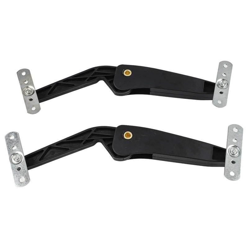 Stoßfester Dachbox-Stützhalter mit Federdämpfer für Fahrzeug-Gepäckträger, Kunststoff-Metall-Kombination