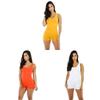 Stylish And Comfortable Womens Backless Jumpsuit With High Elasticity For Casual Wear