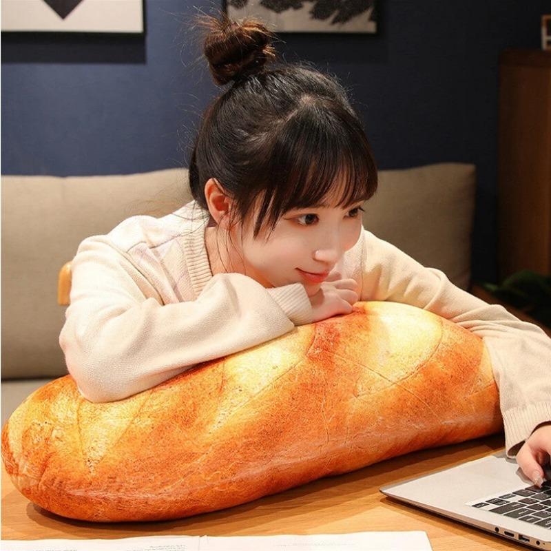 

Французский хлеб Подушка Плюшевая Набивная Печать Изображения Еда Мягкая игрушка Peluche Реквизит для вечеринки Декор Комплекты для сна Подарочный Декор комнаты 70cm