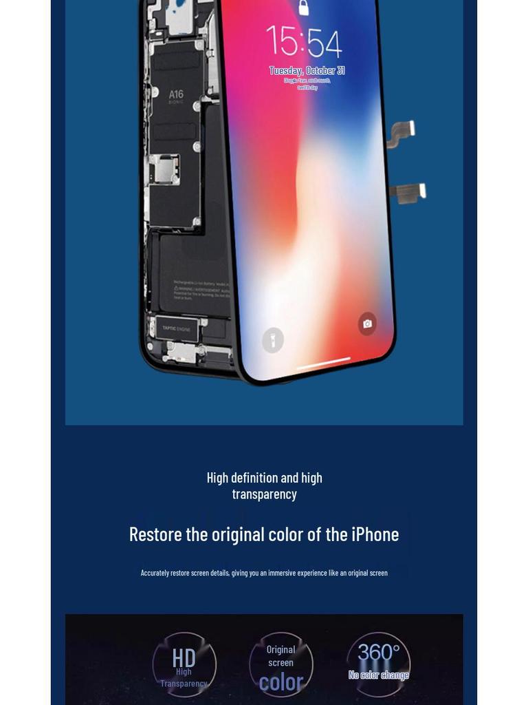 Compatible LCD Touch Display for Apple iPhone 6/7/8 and 6/8 Plus