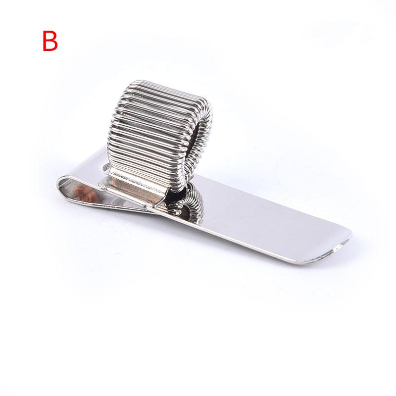 1 Stück Stifthalter aus Metall mit Einzel-/Dreifachloch und Taschenclip, tragbarer Stifthalter aus Metall, Stifthalter mit fester Feder, Bürobedarf