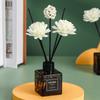 Gray Square Essential Oil Diffuser - Gardenia Fragrance for Bedroom, Living Room, or Desk Decor.