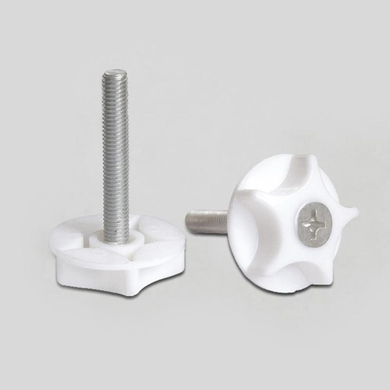 Professional Standoff Bolt Stainless Steel Wall Support Fixing Screws Decor Hardware Washers for Divan Beds Fittings 4x