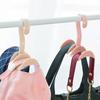 new bag storage rack rack hook hanging wardrobe nail free creative tie rack bag frame hanger