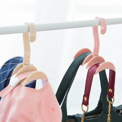 new bag storage rack rack hook hanging wardrobe nail free creative tie rack bag frame hanger