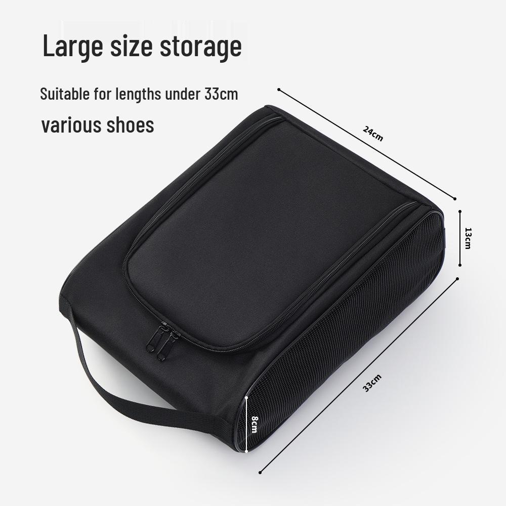 Portable Travel Shoe Storage Bag - Breathable, Handheld Shoe Cover and Organizer for Business Trips