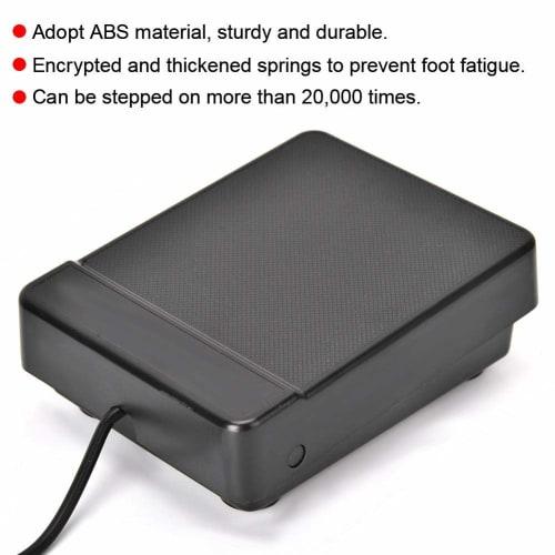 Electronic Keyboard Sustain Pedal, Electronic Piano Sustain Pedal, Switchable Pedal, 6.35 Audio Head, Classical Style Foot Pedal, Damper Pedal, Keyboa