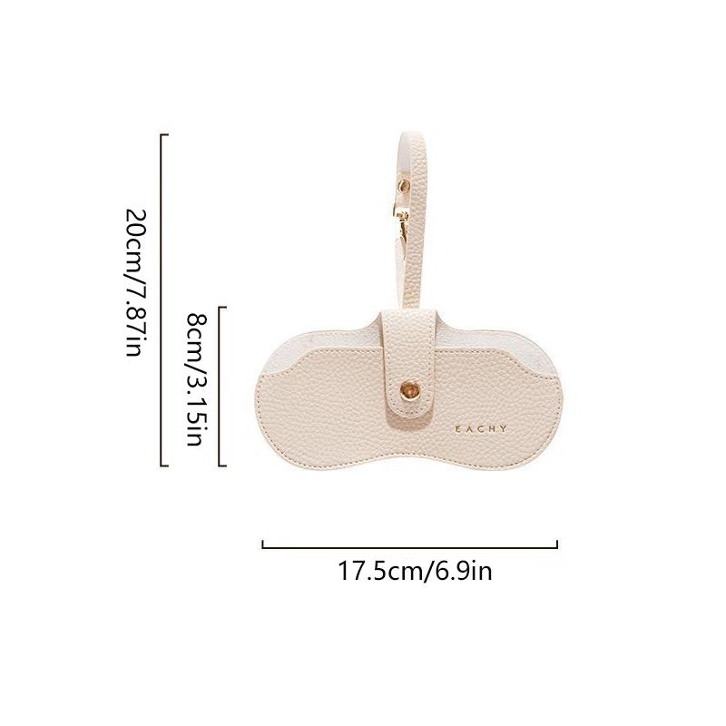 Glasses Cover Cute Hanging Pu Leather Sunglasses Reading Glasses Storage Bag Portable Travel Eyewear Holder
