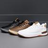 2026 Popular Men's Leather Shoes Men's Shoes Real Soft Leather Casual Leather Shoes Spring and Autumn Little White Shoes Breathable Versatile Board S