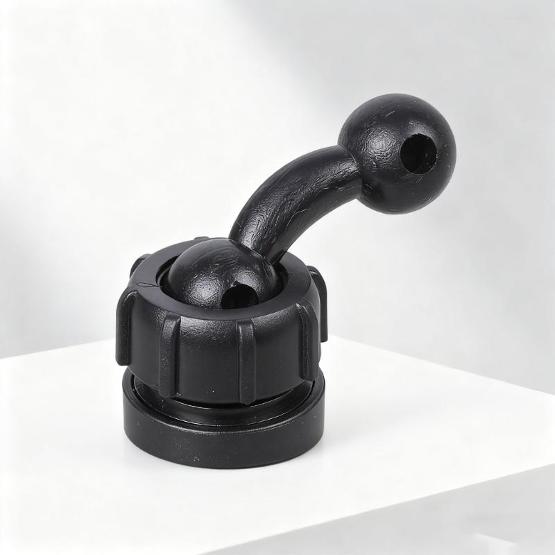 Camera Mount Adapter 17mm Ball Head To 1/4 Screw Connector & Extension Rod Suitable for Tripods Phone Holders
