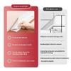 Silicone Kitchenware Drying Mat Anti-slip Heat Resistant Stovetop Gap Drainer Pad for Counter Utensil Storage