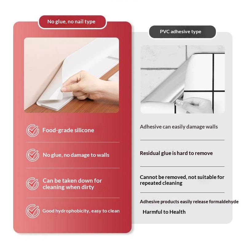 Silicone Kitchenware Drying Mat Anti-slip Heat Resistant Stovetop Gap Drainer Pad for Counter Utensil Storage