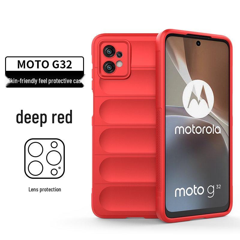 Motorola G32 Silicone Anti-Slip Protective Case, Phantom Shield, Drop-Resistant for G86