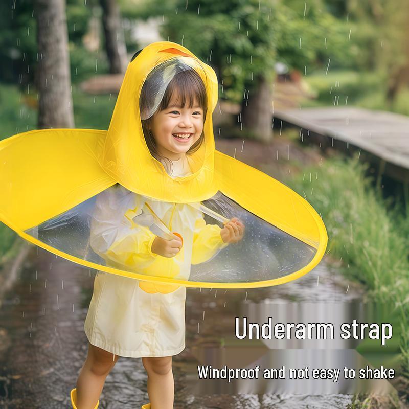 Kids' Little Yellow Duck Raincoat Set