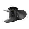 3 Blades Boat Motor Propeller 10 Splines Teeth Right Rotation 10in Pitch Replacement for SUZUKI 8‑20HP Outboard Engines