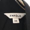 ENFOLD French sleeve Tuck Bottleneck Long dress 36 Black series Women Used
