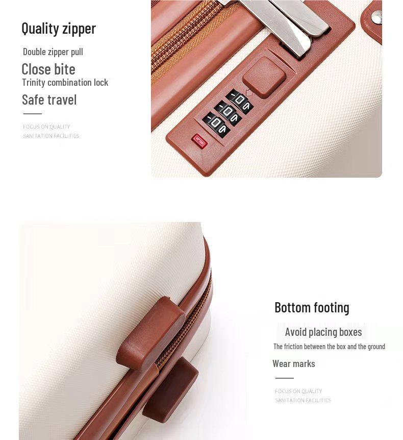 Waterproof Portable 14-Inch Makeup Case & 16-Inch Men's Travel Bag