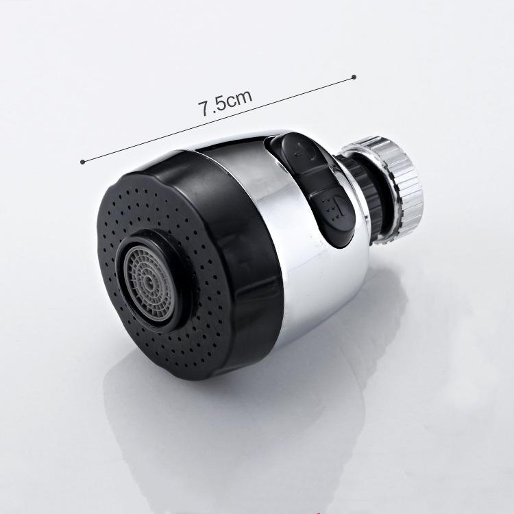 360 Degree Kitchen Faucet Spray Head Filter 2 Modes Adjustable conduit Filter Water Diffuser Converter for Kitchen Accessory