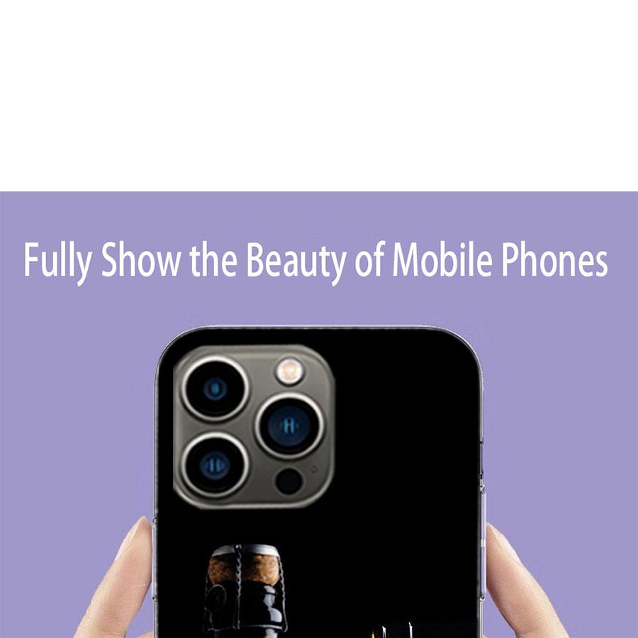 Open Champagne to Celebrate Phone Case For Iphone 17 Air 15 Pro 14 Plus 16 Pro Max 12 13 Mini 11 16E X XS Cover Cute Fundas