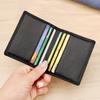 Lychee Genuine Leather Men's Card Holder Anti-magnetic RFID Credit Card Bag Ultra Thin Soft Business Card Holder for Men