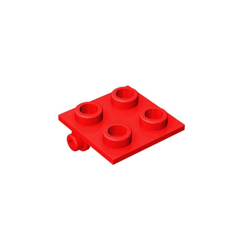 

6134 Hinge Brick 2 x 2 Top Plate Bricks Collections Bulk Modular GBC Toys For Technical MOC Buildings Block Compatible красный