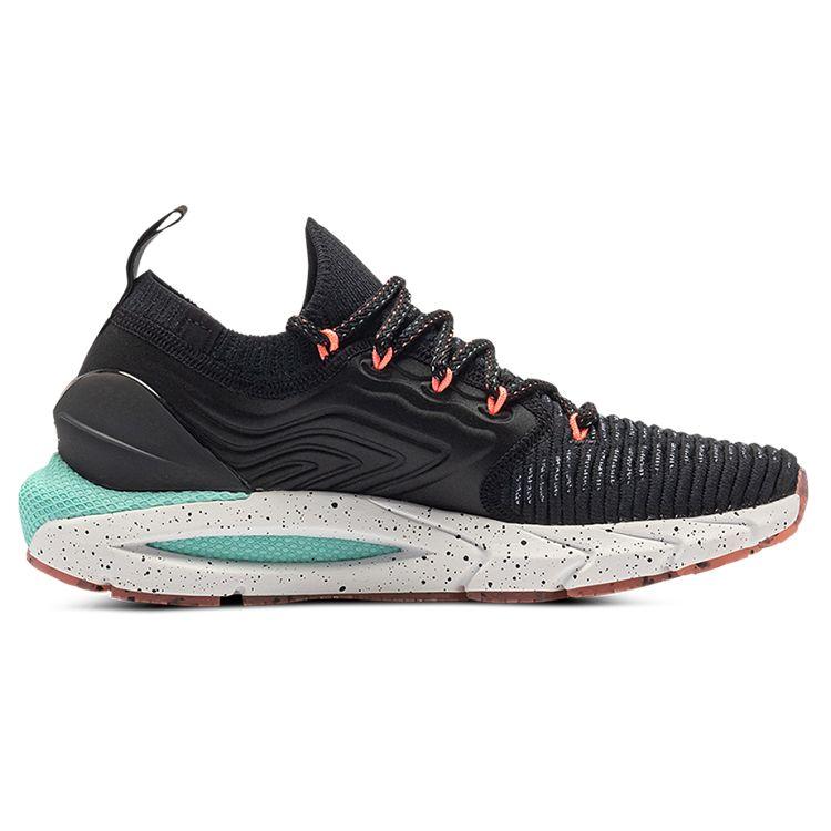 Under Armour HOVR Phantom 2 Lightweight Comfortable Low-Top Casual Running Shoes Women Sneakers Black Orange 3024169-001