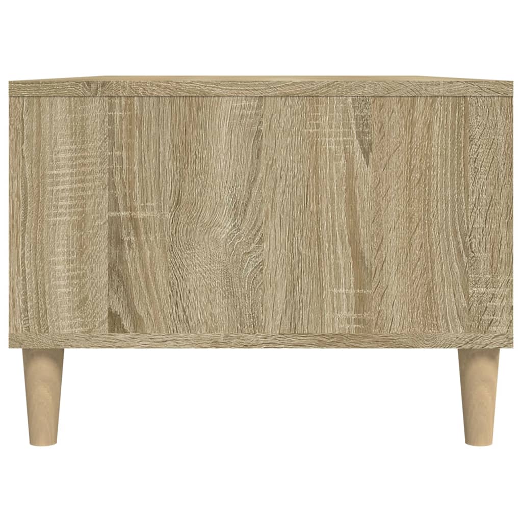  Coffee Table, Sonoma Oak 90x50x36.5 Cm Wood-based Material