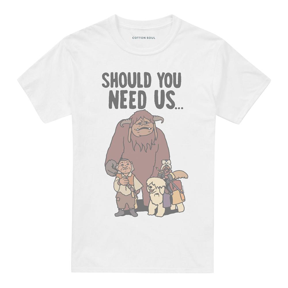 Labyrinth Unisex Adult Should You Need Us T-Shirt