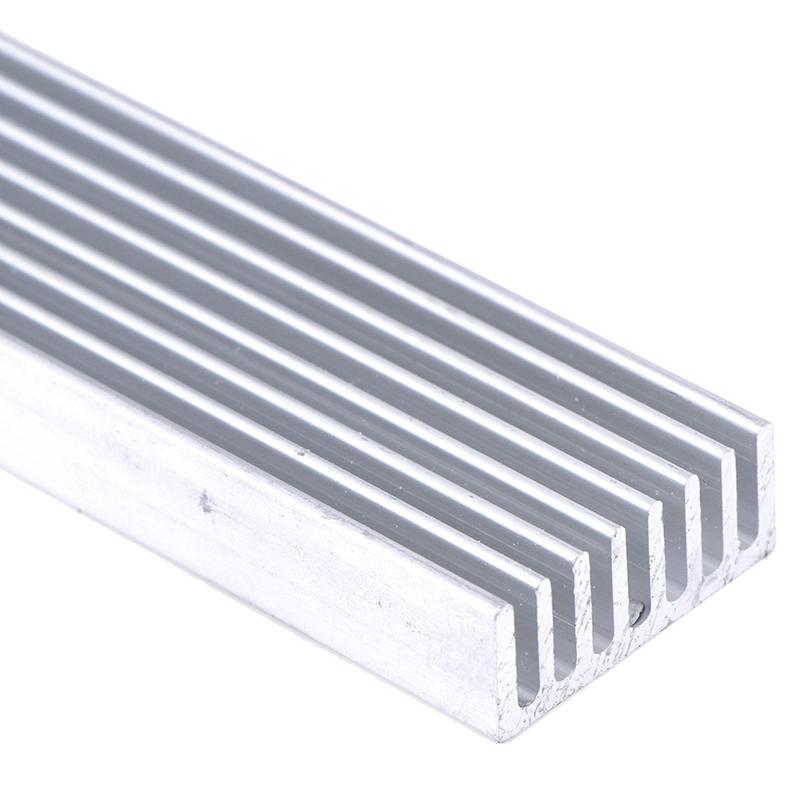 100*25*10Mm Aluminium Høy Effekt Kjøleribbe Elektronikk Radiator