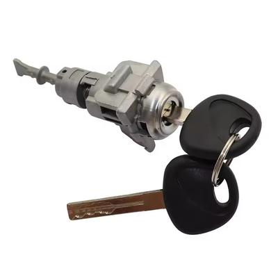 1x Cilindro da Fechadura da Porta Dianteira Lado Esquerdo com Chaves 81970-1WA00 Para Kia Rio 2012-2017