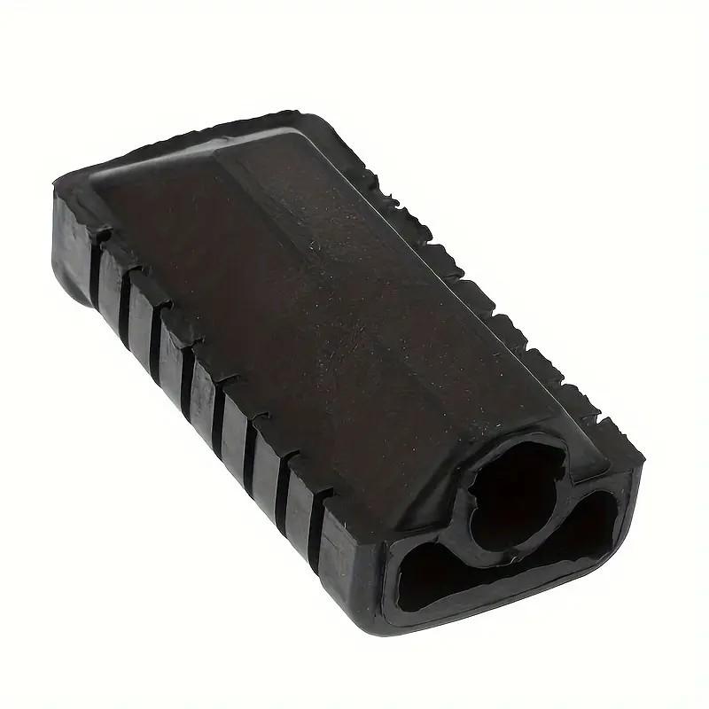 Motorcycle Footrests - A Pair of Rubber Anti-slip Footrest Covers for Honda WY125 - Universal Size Suitable for Street Bikes and