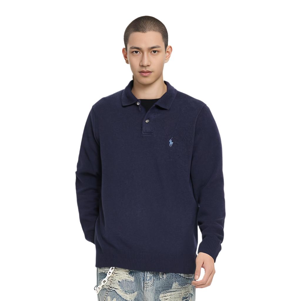 Polo Ralph Lauren FW24 Pullover Herren Jäger Dunkelblau MNPOSWE16822053-400