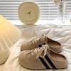 Elegant bag head half slippers spring and summer new soft bottom not tired feet sandals color matching
