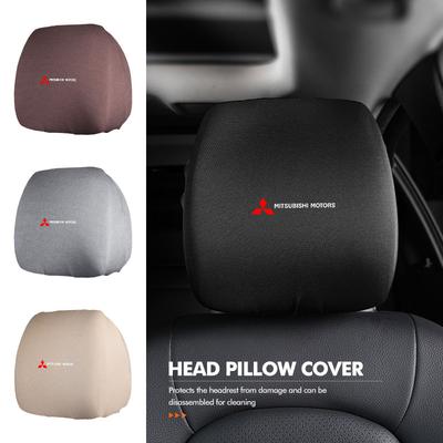 Car Seat Headrest Pillowcase Dustproof Anti-Dirty Protective For Outlander Pajero Sport Lancer EX ASX L200 Eclipse