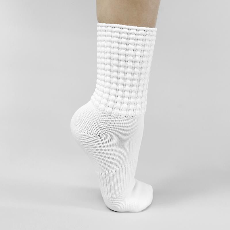 Irish Poodle Ankle Socks-Breathable & Eco-Friendly Nylon/Polyester/Elastane Material Workout Ready S белый