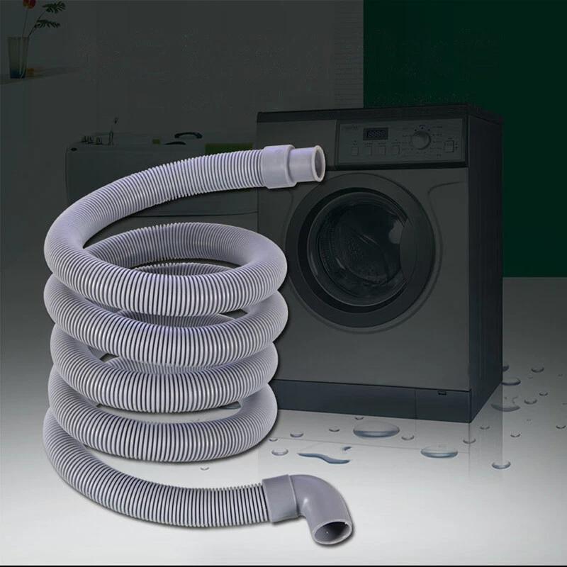 1.5/2/3/4 Metre Washing Machine Drain Hose Extension Pipe Sewer Outlet Tube Sewage Pipe Outlet Hose