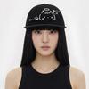 Emoji Cap [Black Angel Kitty]