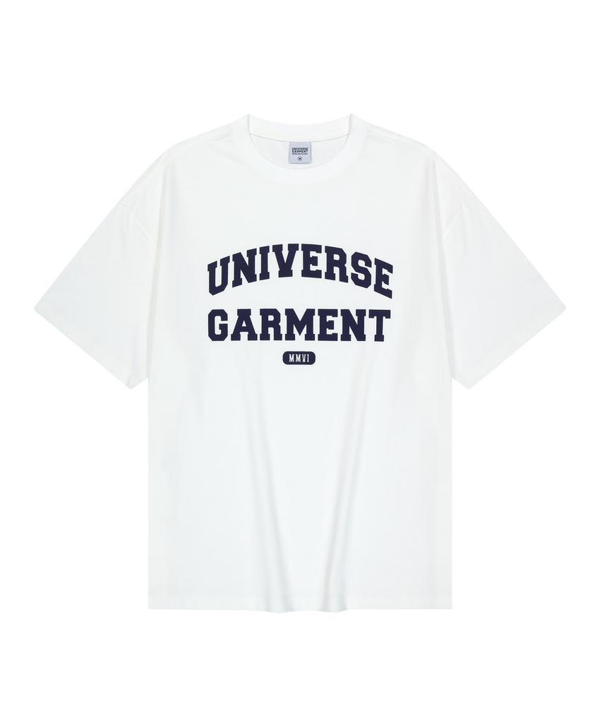 Yunibeoseugameonteu Ug Athletic Logo T-Shirt_White