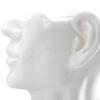 Abstract Face Art Chopstick Holder Flower Vase Porcelain Decorative Sturdy Versatile Utensil Storage