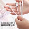 New 1.4M TPU Spiral USB Charger Cable Cord Protector Cable Winder for iPhone for Android Phone Data Line Cable Protection