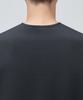 Musinsa Standard Ponte Crew Neck Long Sleeve T-Shirt [Dark Gray]